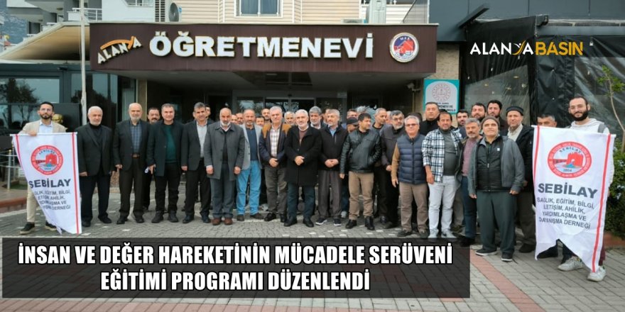 Sebilay Derneği'nden İnsan ve Değerler Hareketi Konulu Eğitim