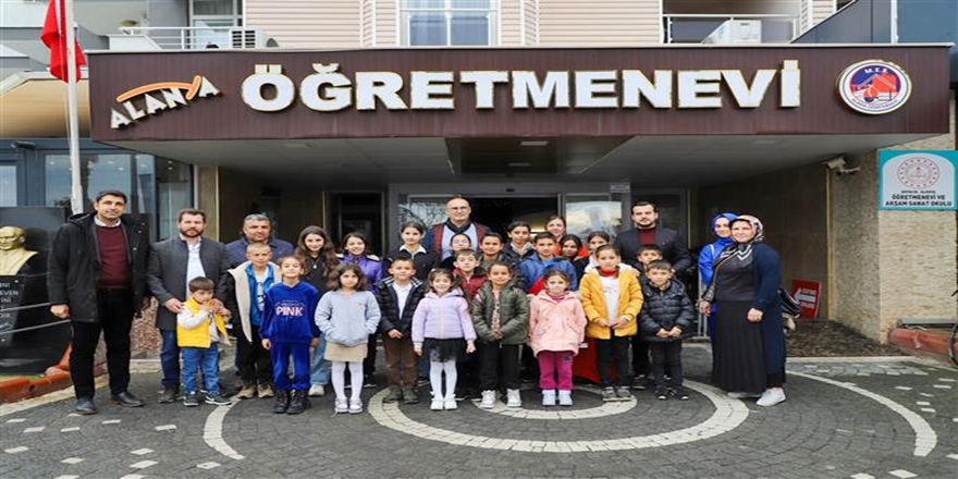 Alanya Belediyesi’nden Çocuklara Unutulmaz Gezi