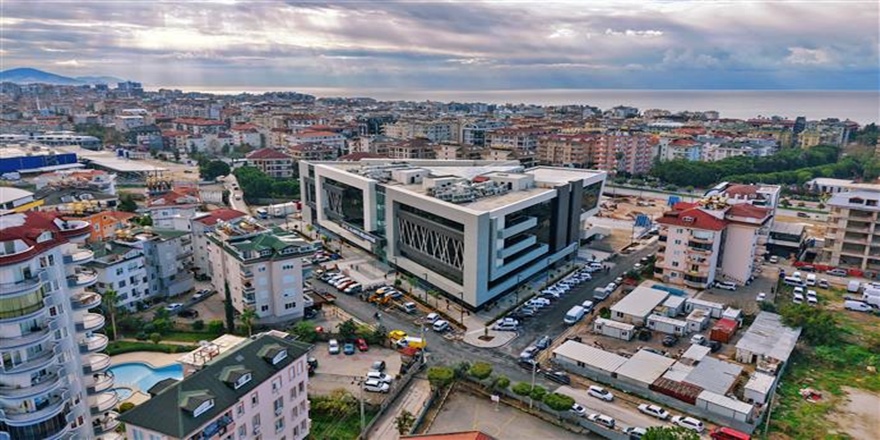 Alanya Belediyesi Yeni Hizmet Binasında