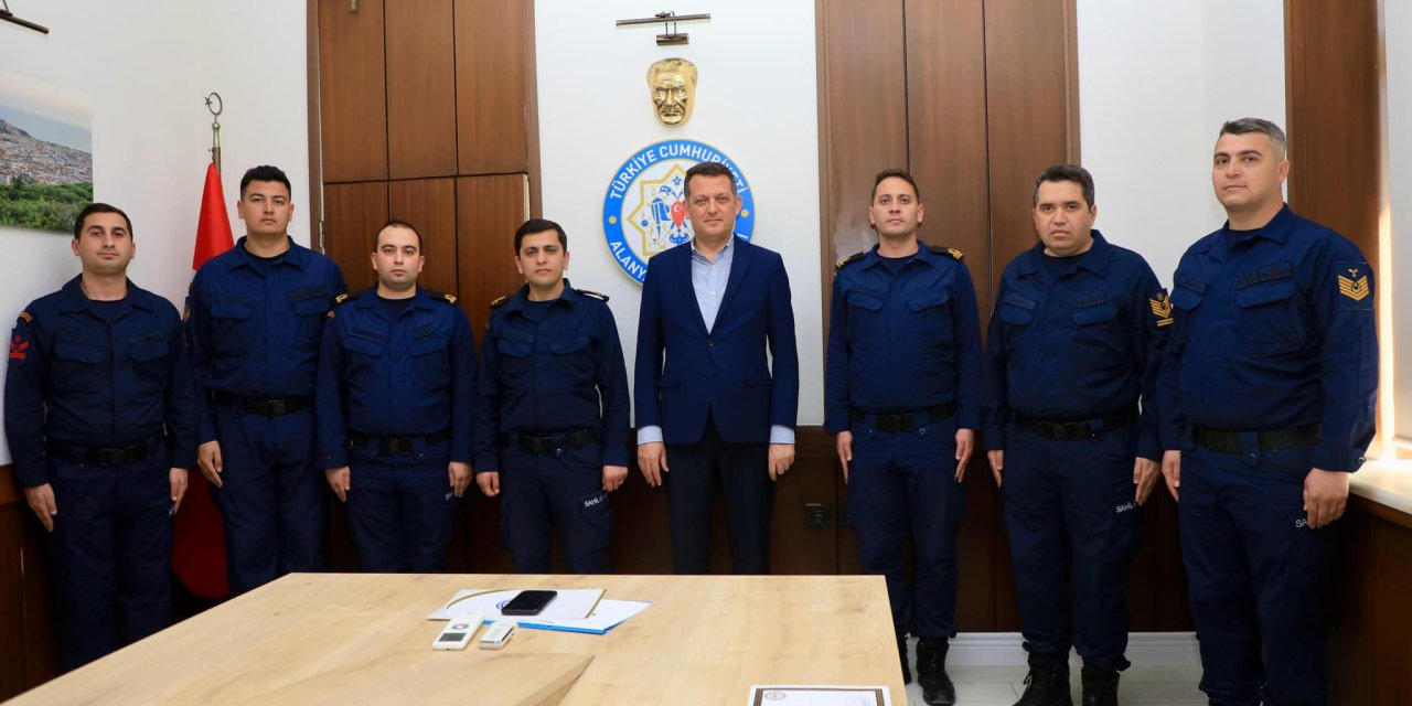 Alanya'da Sahil Güvenlik Karakol Komutanlığı Brifing Toplantısı Yapıldı