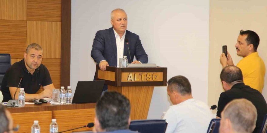 ALTSO Başkanı Erdem: "Ekspertiz raporları iş dünyasını zorluyor"