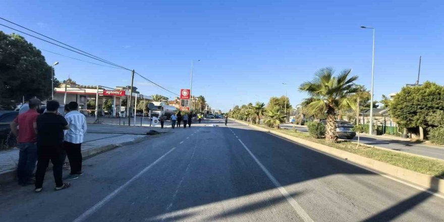 Alanya’da Otomobille Çarpışan Motosiklet Sürücüsü Öldü