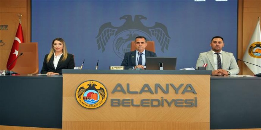 Alanya Belediyesi’nde Kasım Meclisi: Projeler Tek Tek Anlatıldı