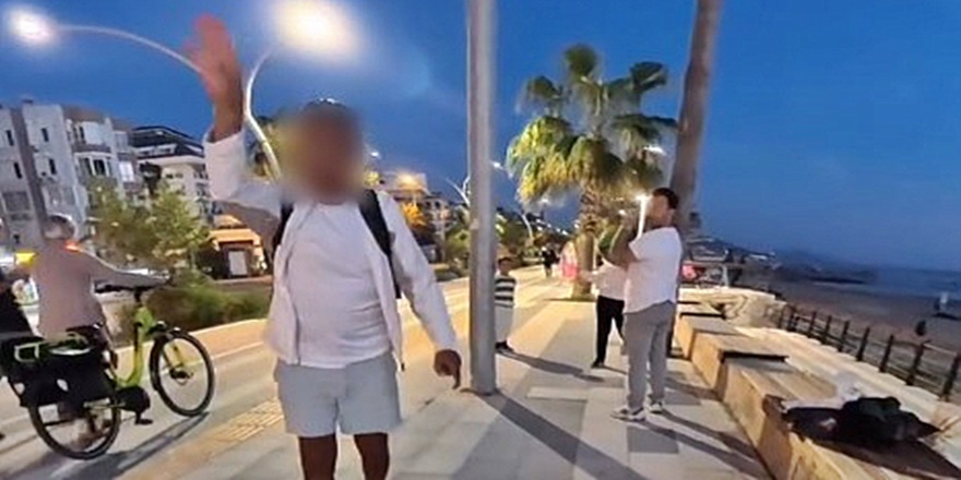 Alanya’da genç kız köpeğiyle dehşeti yaşadı