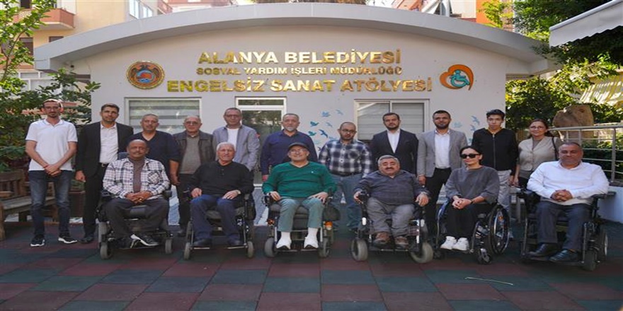 Alanya’da Engelli Bireylere Ödüllü Dart Turnuvası