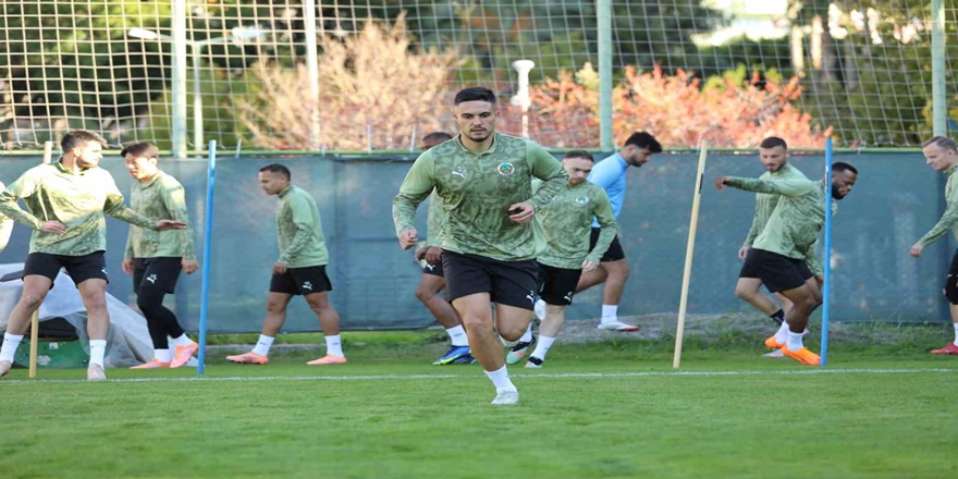 Alanyaspor, Kayseri deplasmanı hazırlığını bitirdi