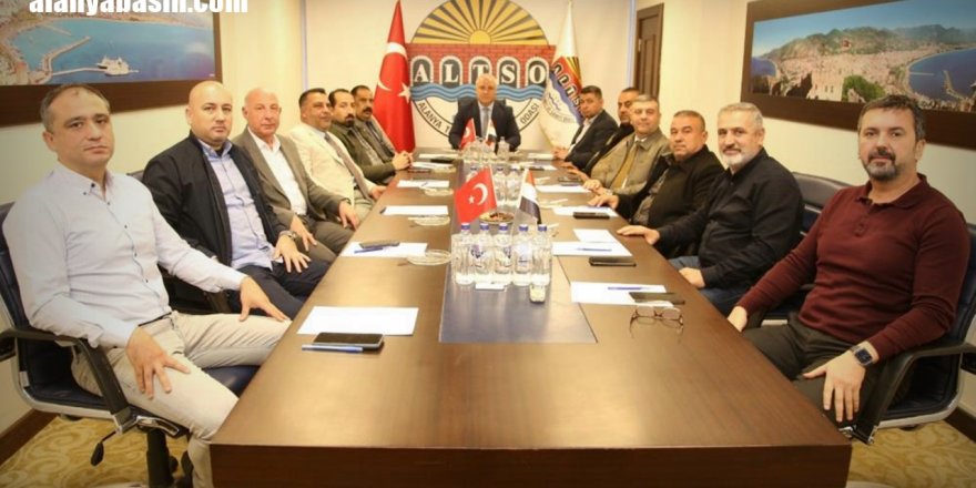 Başkan Erdem’den Irak Heyetine Alanya’ya Yatırım Çağrısı