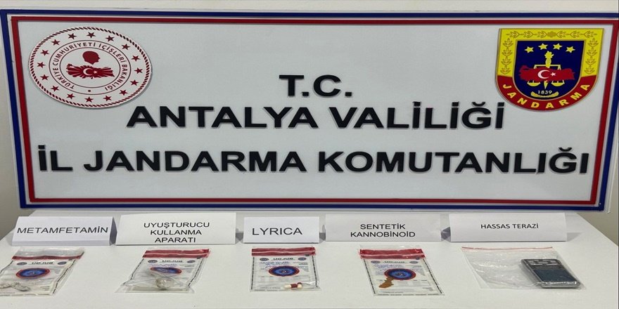 Alanya’da uyuşturucu baskını: çok sayıda madde ele geçirildi
