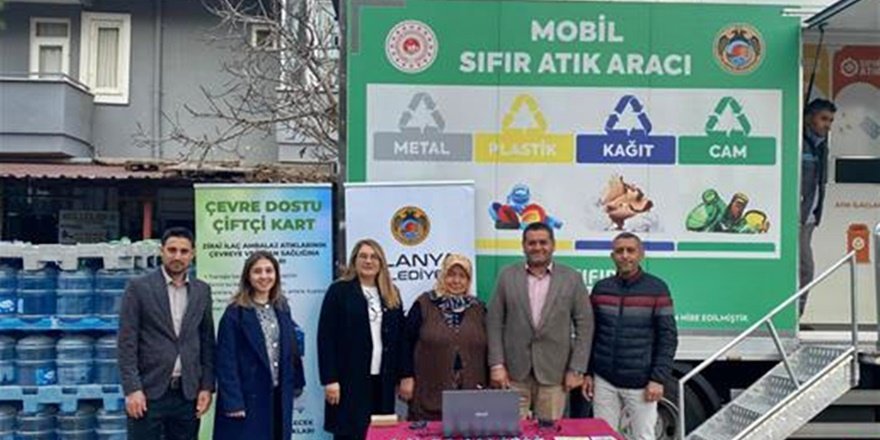 Alanya semt pazarlarında sıfır atık seferberliği