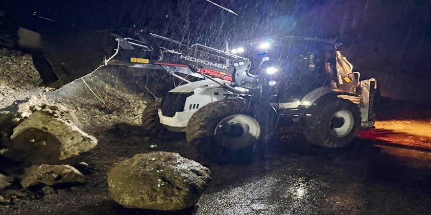 Kemer’de sağanak felaketi: İstinat duvarı çöktü