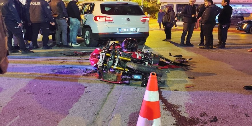 Kaskını Sevdiğine Verdi, Manavgat’ta Hayatını Kaybetti