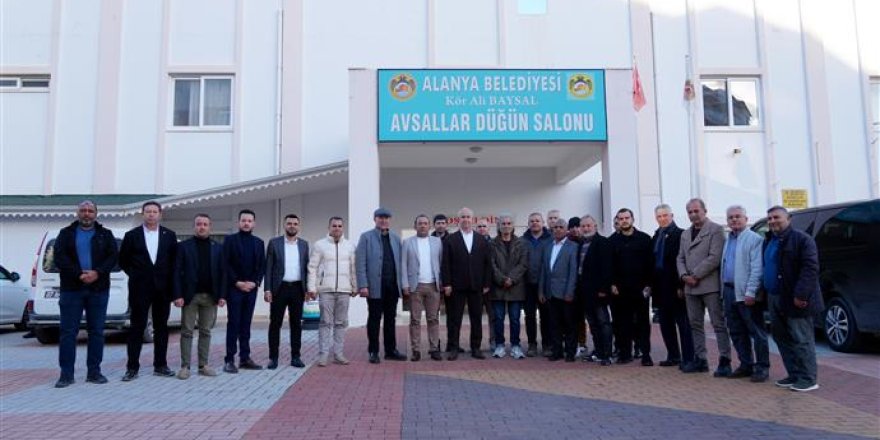 Başkan Özçelik’ten Avsallar Mahallesi’ne Yeni Yatırımlar