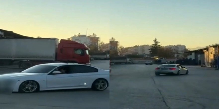 Drift şovu pahalıya patladı: Ehliyet gitti, ceza yağdı