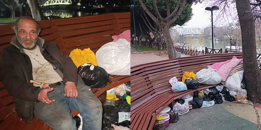 Manavgat’ta Yürek Burkan Tercih: Oteli Değil Bankı Seçti