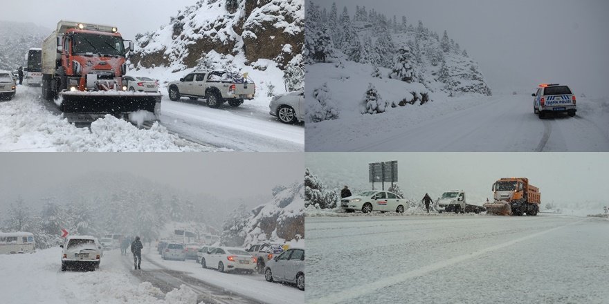 Antalya’da Kar Sürprizi: Alacabel Beyaza Büründü