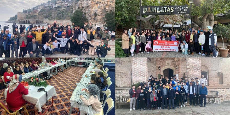 Alanya’da Gençliğe Değer Kampı Manevi İklim Oluşturdu