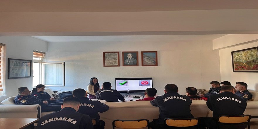 Gazipaşa’da Jandarmaya Stres ve İletişim Eğitimi