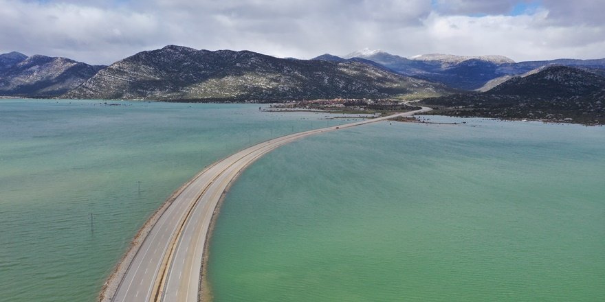 Eynif Ovası’nda Antalya-Konya yolunun son durumu