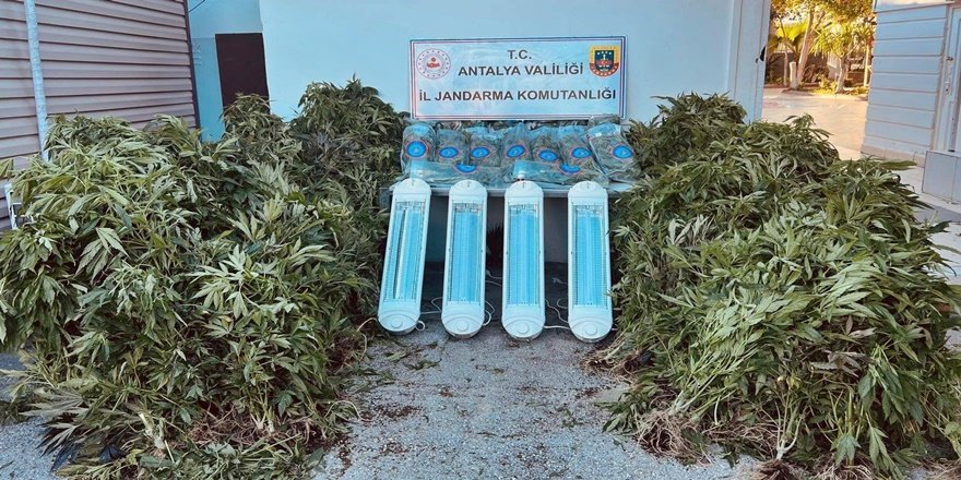 Antalya Aksu’da 23,9 Kilo Skunk Ele Geçirildi