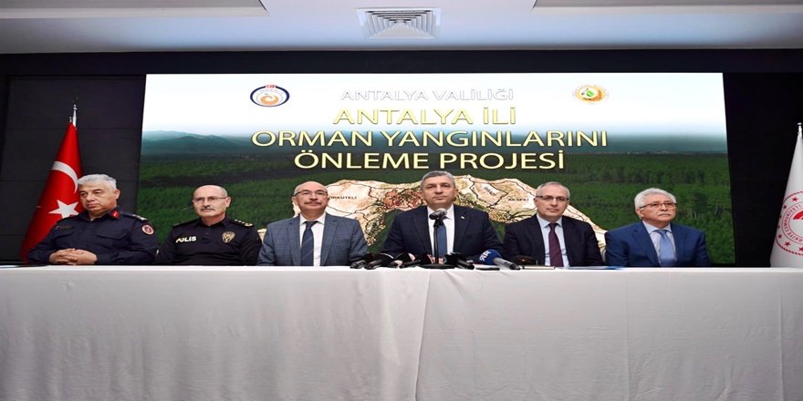 Antalya’dan orman yangınlarına karşı “acil kod” modeli