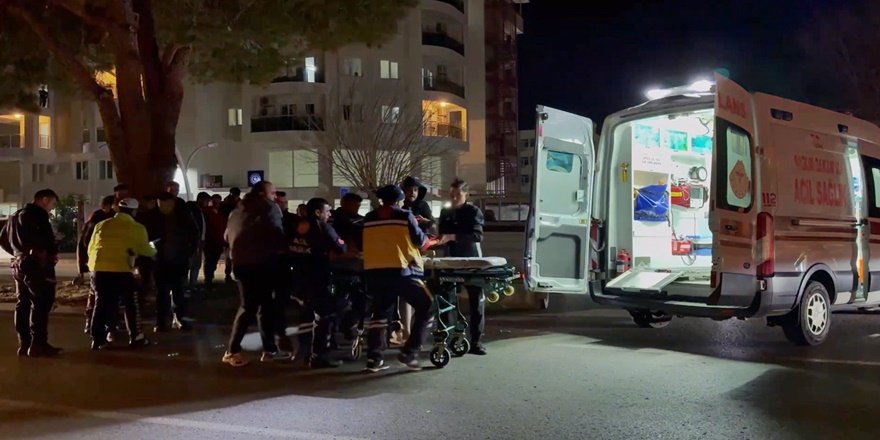 Gazipaşa’da motosiklet kazası kamerada