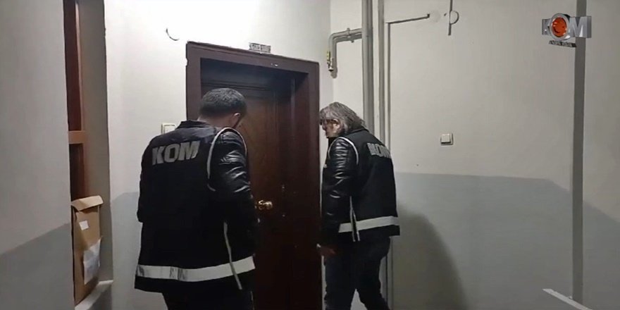 Antalya merkezli kredi operasyonunun görüntüleri