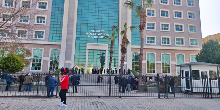 Antalya’daki Davada Savcıdan Kritik Tutuklama Talebi