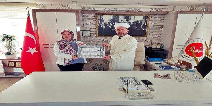 Alman kadın İslam’ı seçti, “Ayla” adını aldı