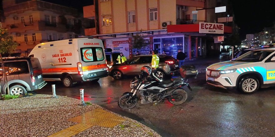 Manavgat’ta Kaza Kamerada: 1 Yaralı