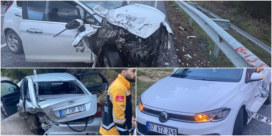 Manavgat’ta yağmur kazası: 2 yaralı