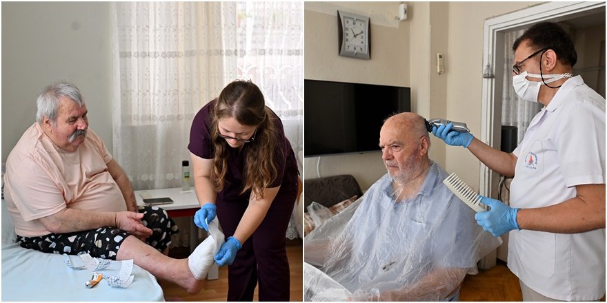 Muratpaşa’da Evde Bakıma Yoğun Talep