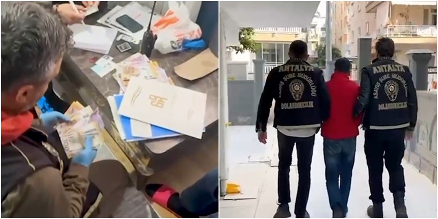 Polis Yalanıyla 480 Bin TL’lik Vurgun