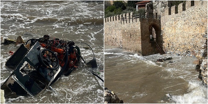 Alanya’da Tekne Alabora Oldu: 2 Kişi Kurtuldu