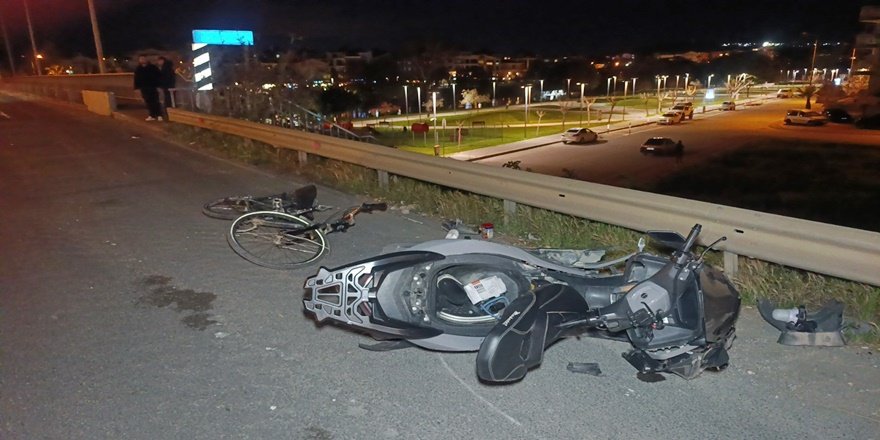 Manavgat’ta feci kaza: 2 kişi ağır yaralı