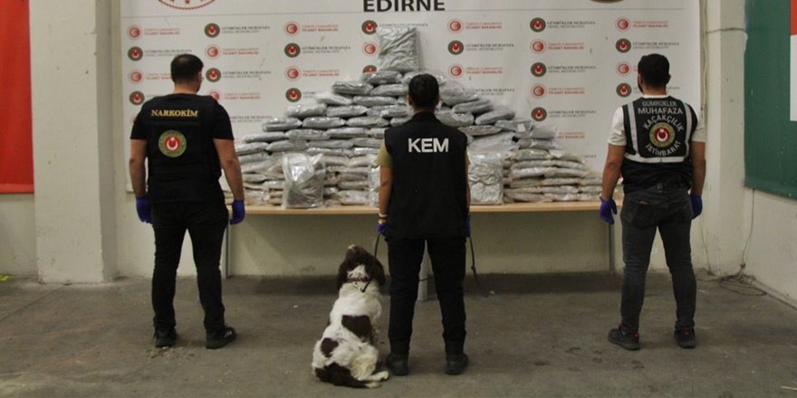 Kapıkule’de 54 milyonluk uyuşturucu darbesi