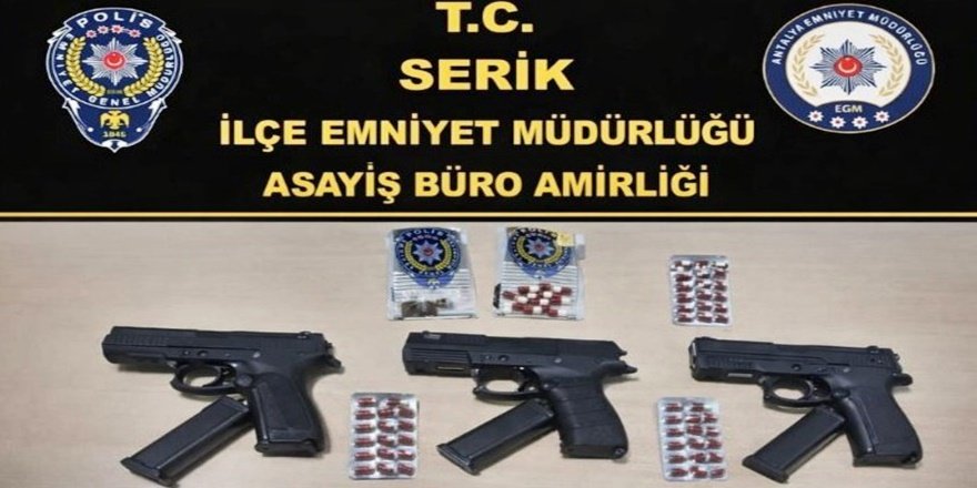 Serik’te silahlı dehşet: 7 kişi tutuklandı