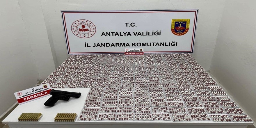 Kepez’de Uyuşturucu Operasyonu! Binlerce Hap Ele Geçti