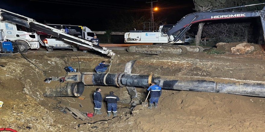 ASAT’tan Manavgat turizm bölgesine gece mesaisi