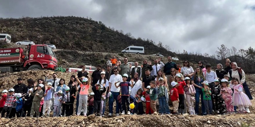 ALKÜ’lü minikler doğayla öğrenip eğlendi