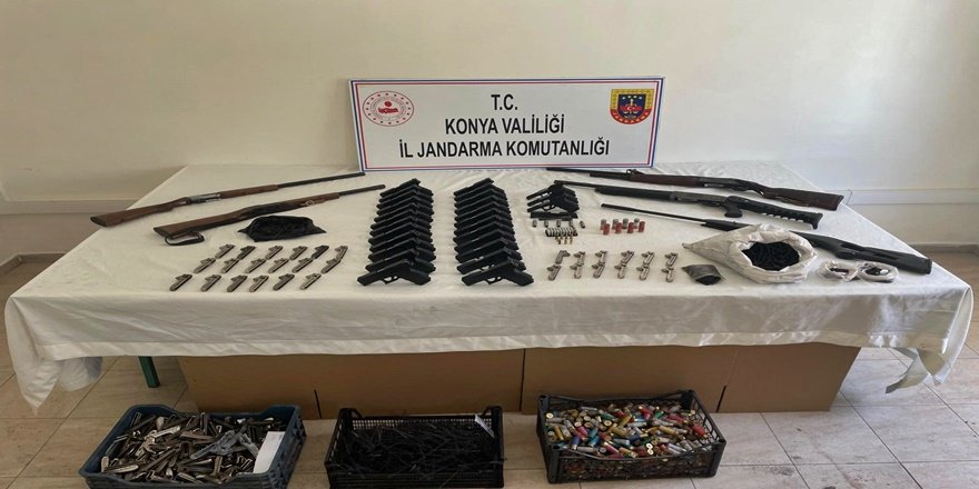 Antalya ve Konya’da silah operasyonu: 5 tutuklama