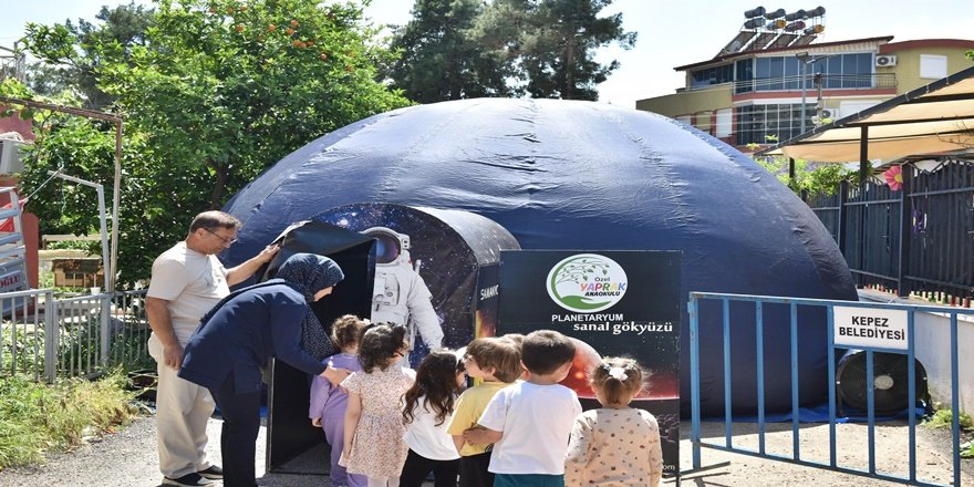 Kepez’de minikler uzayla tanışıyor