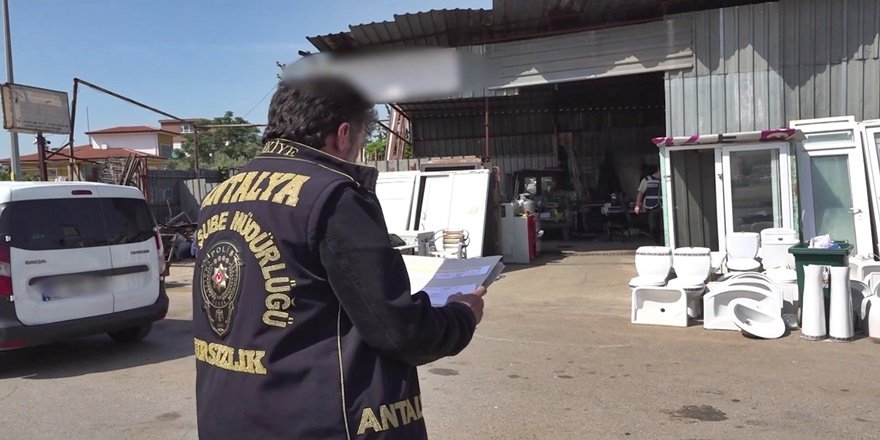 Antalya’da İkinci El İş Yerlerine Sıkı Denetim