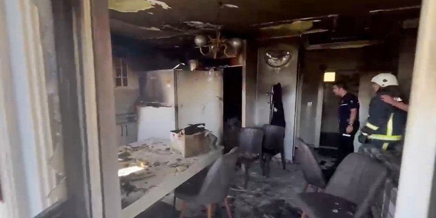 Manavgat’ta Ev Yangını Korkuttu: Ev Hasar Gördü