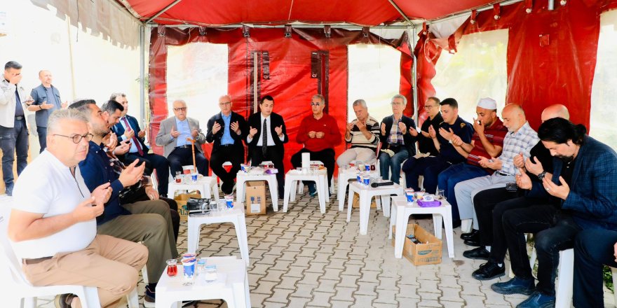 Kaymakam Öztürk’ten Tekin Ailesine Taziye Ziyareti