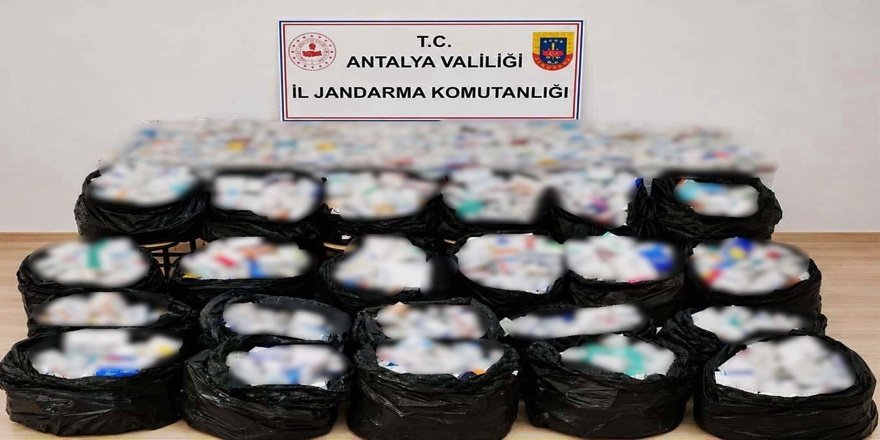 Gazipaşa’da 164 Bin Sentetik Hap Yakalandı