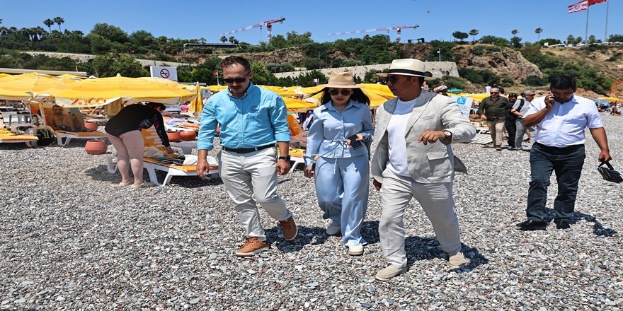 Antalya’nın Mavi Bayrak deneyimi Kırgız heyeti etkiledi