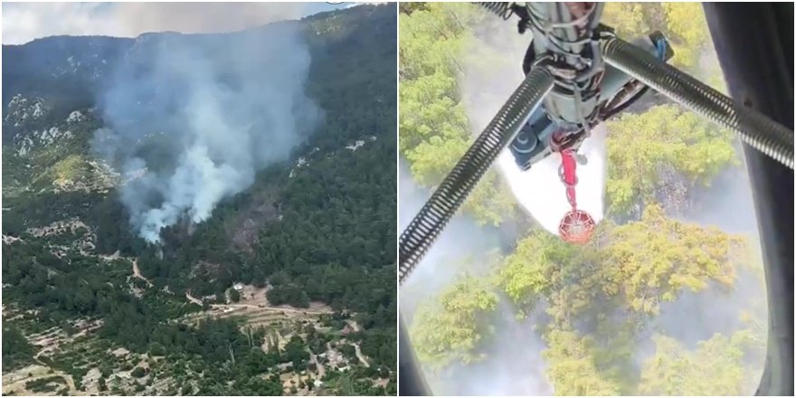 Antalya’da 5 noktadaki yangınlar kontrol altına alındı