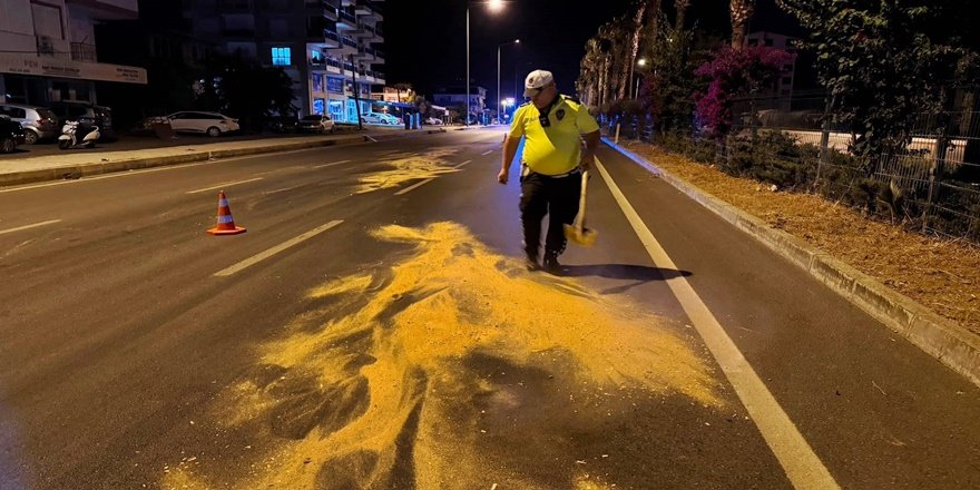 Trafik Polisinin Müdahalesi Takdir Topladı