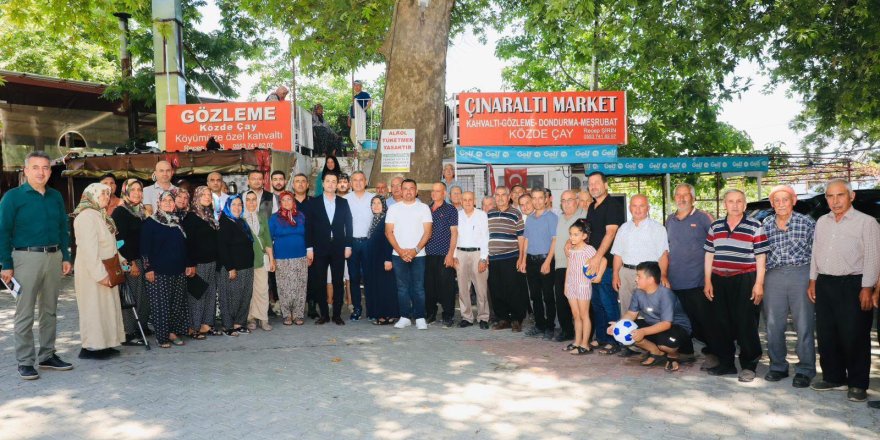 Kaymakam Öztürk Kızılcaşehir ve Akçatı’yı Ziyaret Etti