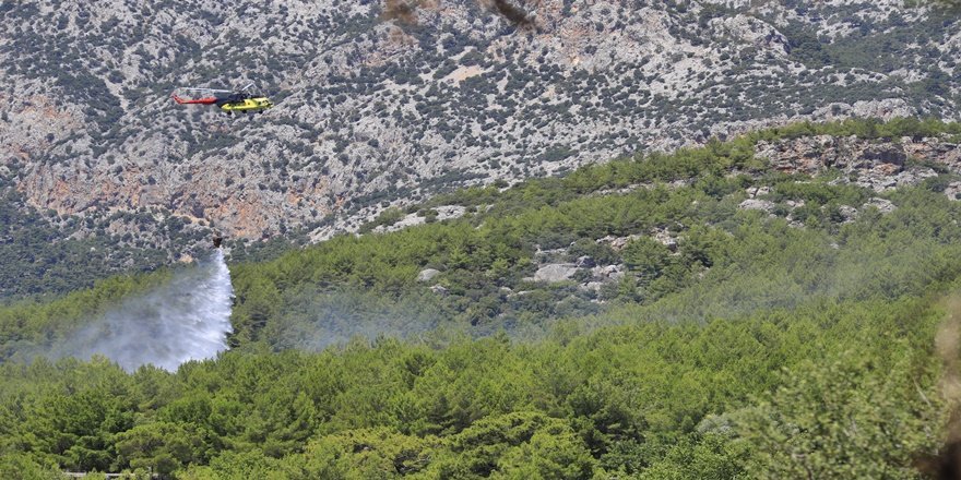 Antalya’da Orman Yangını Kontrol Altına Alındı